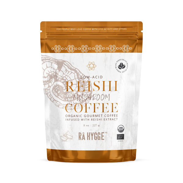 Ra Hygge Reishi mushroom coffee, whole beans 227 g