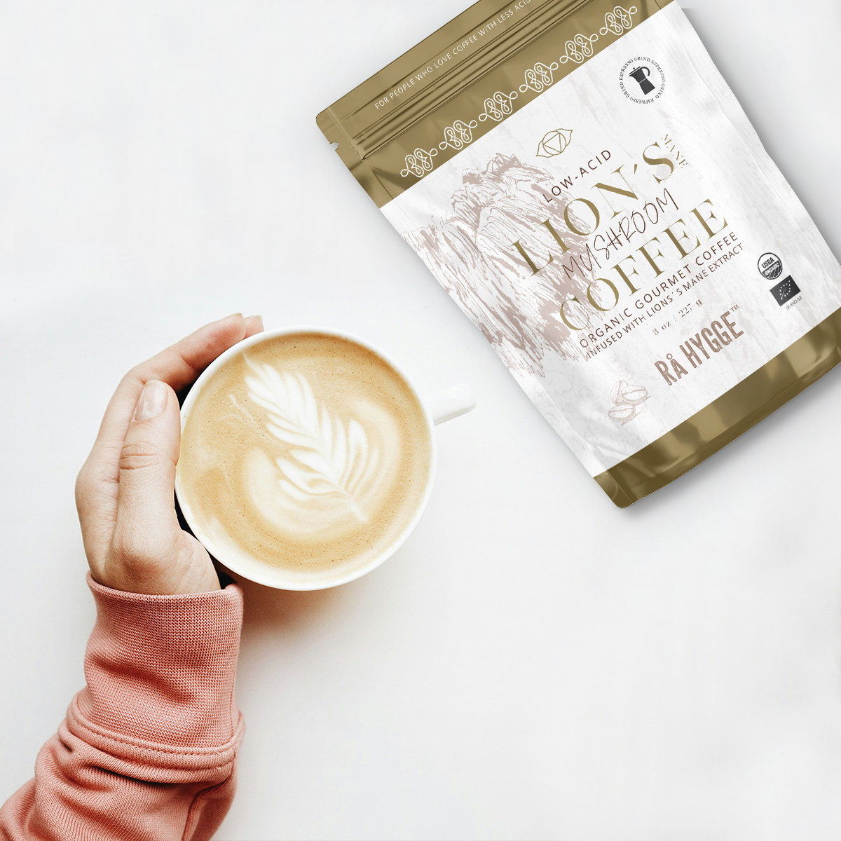 Lion's Mane eriline espressokohv jahvatatud 227 g / 8 oz