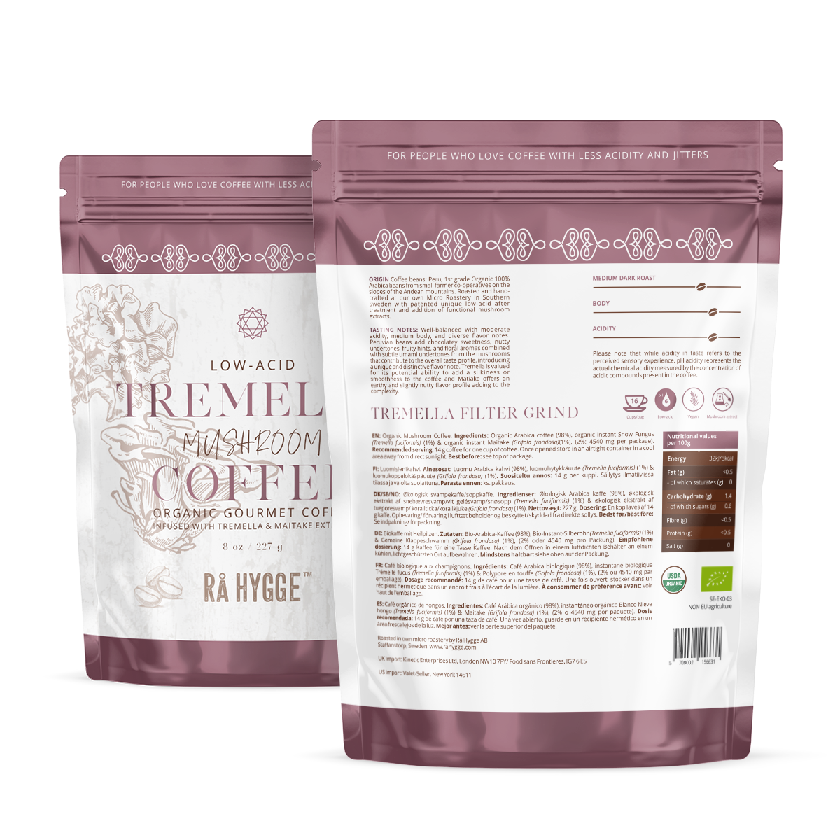 Tremella eriline kohvifilter 227 g