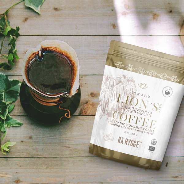Lion's Mane + low-acid coffee – a tasty solution for gut health?