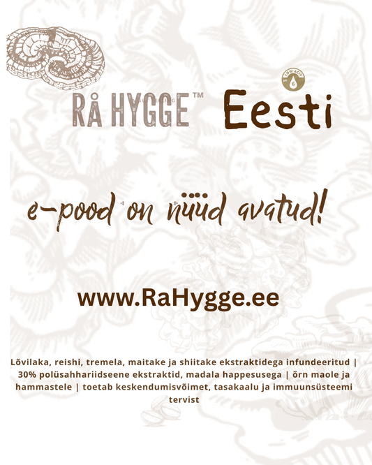 ☕ Rå Hygge Eesti e-pood on nüüd avatud!