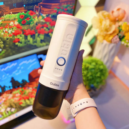 Nano kaasaskantav espressomasin (pärlvalge)