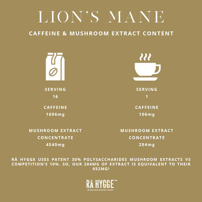 Lion's Mane eriline espressokohv jahvatatud 227 g / 8 oz