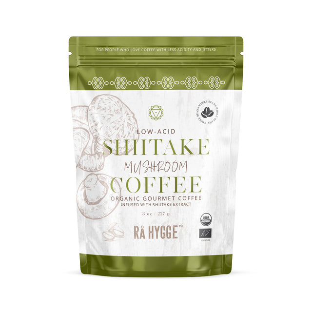 Shiitake seenekohv, oad 100 g, eestvaade, Ra Hygge