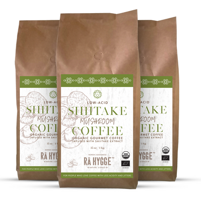 Vitality Bundle: Supersize Shiitake Specialty Coffee Pack 3 x 1 kg