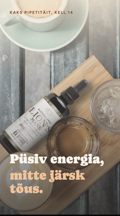 Fookus + Energia Duo – korditseps & lõvilakk