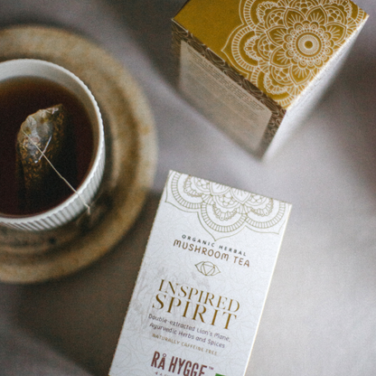 Inspired Spirit - orgaaniline taimetee lõvilakkseentega - 16 teekotti 1,8 g (29 g)