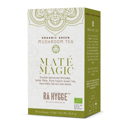 Maté Magic - orgaaniline roheline tee ja ürdid shiitake seentega - 16 teekotti 1,8 g (29 g)