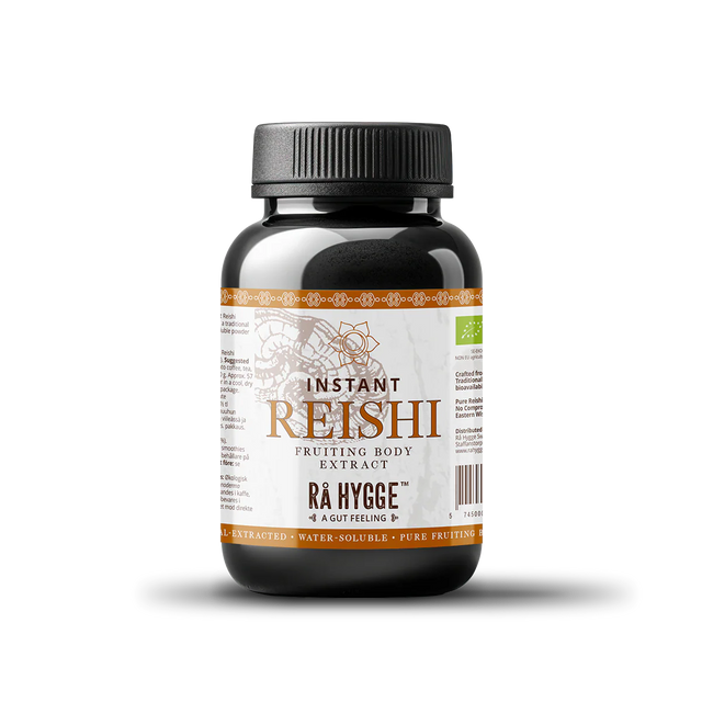 Reishi Powdered Extract 40 g, front view, Ra Hygge