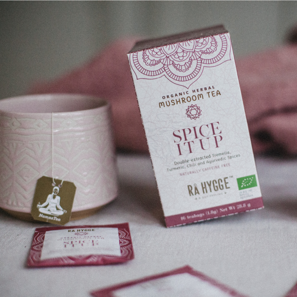 Vürtsita - orgaaniline taimetee ja vürtsid tremella seentega - 16 teekotti 1,8 g (29 g)