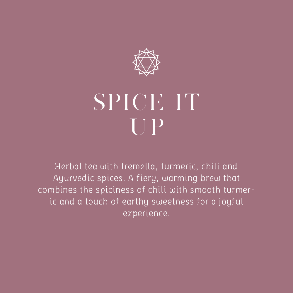 Vürtsita - orgaaniline taimetee ja vürtsid tremella seentega - 16 teekotti 1,8 g (29 g)